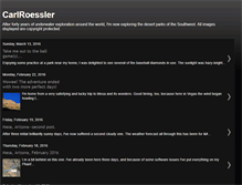 Tablet Screenshot of carlroesslerblog.blogspot.com