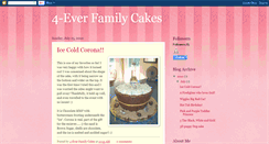 Desktop Screenshot of 4everfamilycakes.blogspot.com