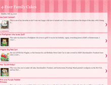 Tablet Screenshot of 4everfamilycakes.blogspot.com