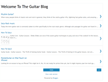 Tablet Screenshot of guitar-easy.blogspot.com