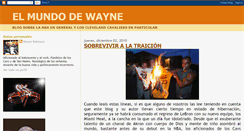 Desktop Screenshot of el-mundo-de-wayne.blogspot.com