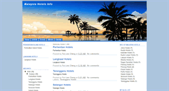 Desktop Screenshot of malaysiahotelsinfo.blogspot.com