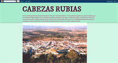 Desktop Screenshot of cabezasrubiashuelva.blogspot.com