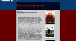 Desktop Screenshot of bestamericanfantasy.blogspot.com