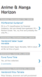 Mobile Screenshot of anime-horizon.blogspot.com