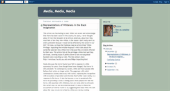 Desktop Screenshot of kristinesmediablog.blogspot.com