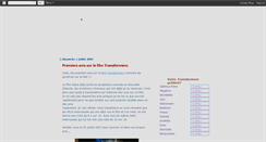 Desktop Screenshot of movie-transformers.blogspot.com
