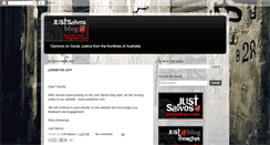 Desktop Screenshot of justsalvosaus.blogspot.com