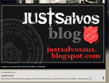 Tablet Screenshot of justsalvosaus.blogspot.com