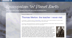 Desktop Screenshot of episcopalianplanetearth.blogspot.com
