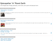 Tablet Screenshot of episcopalianplanetearth.blogspot.com