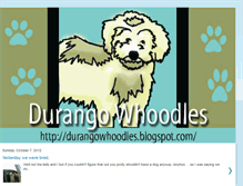 Tablet Screenshot of durangowhoodles.blogspot.com