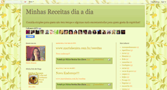 Desktop Screenshot of minhasreceitasdiaadia.blogspot.com