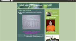 Desktop Screenshot of faisalrallysport.blogspot.com
