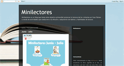 Desktop Screenshot of minilectores.blogspot.com