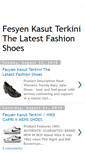 Mobile Screenshot of fesyen-kasut.blogspot.com