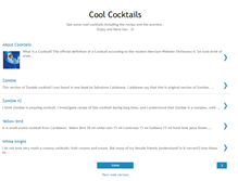 Tablet Screenshot of 13cocktails.blogspot.com