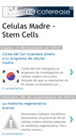 Mobile Screenshot of celulasmadre-stemcells.blogspot.com