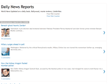 Tablet Screenshot of dailynewsreports.blogspot.com