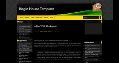 Desktop Screenshot of magic-house-blogger-template.blogspot.com