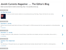 Tablet Screenshot of jewishcurrents.blogspot.com