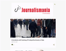 Tablet Screenshot of journalismania.blogspot.com
