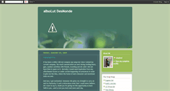 Desktop Screenshot of dezphrel.blogspot.com