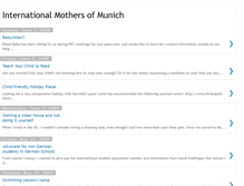 Tablet Screenshot of internationalmothersofmunich.blogspot.com