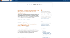 Desktop Screenshot of cecoproducts.blogspot.com