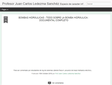 Tablet Screenshot of profesorjuancarlosledezma.blogspot.com