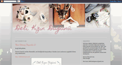 Desktop Screenshot of delikizindugunu.blogspot.com