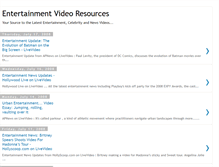 Tablet Screenshot of entertainment-video-resources.blogspot.com