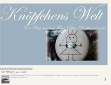 Tablet Screenshot of knoepfchens.blogspot.com