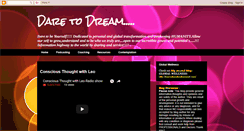 Desktop Screenshot of daretodreamwellness.blogspot.com