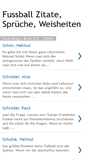 Mobile Screenshot of fussball-zitate.blogspot.com