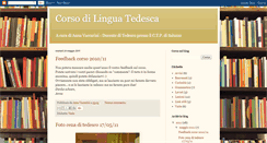 Desktop Screenshot of corsodilinguatedesca.blogspot.com