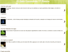 Tablet Screenshot of elgatoescondido.blogspot.com