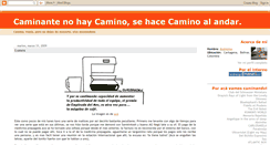 Desktop Screenshot of caminantedelavida.blogspot.com