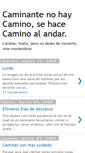 Mobile Screenshot of caminantedelavida.blogspot.com