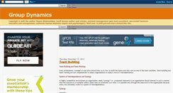 Desktop Screenshot of group-dynamics-process.blogspot.com