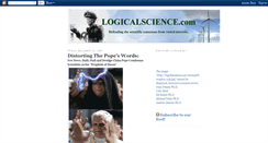 Desktop Screenshot of logicalscience.blogspot.com