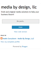 Mobile Screenshot of mediabydesignsblog.blogspot.com