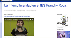 Desktop Screenshot of franchyintercultural.blogspot.com