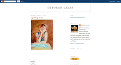 Desktop Screenshot of deborahlazar.blogspot.com