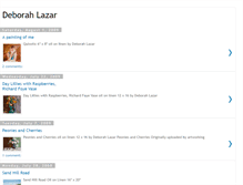 Tablet Screenshot of deborahlazar.blogspot.com