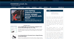 Desktop Screenshot of crossfire-net.blogspot.com