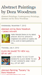 Mobile Screenshot of abstract-paintings-art.blogspot.com