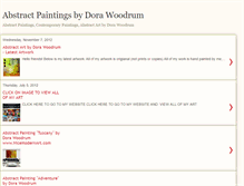 Tablet Screenshot of abstract-paintings-art.blogspot.com
