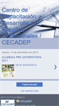 Mobile Screenshot of cecadep.blogspot.com