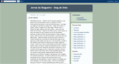 Desktop Screenshot of jornaldoblogueiro.blogspot.com